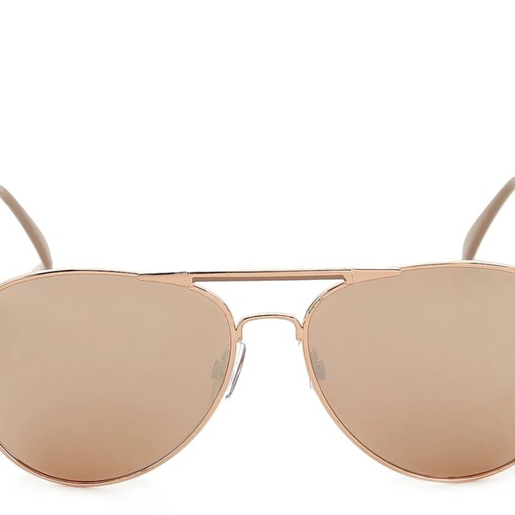 Aviator Sunglasses in Rose Gold - Picture 3 of 4